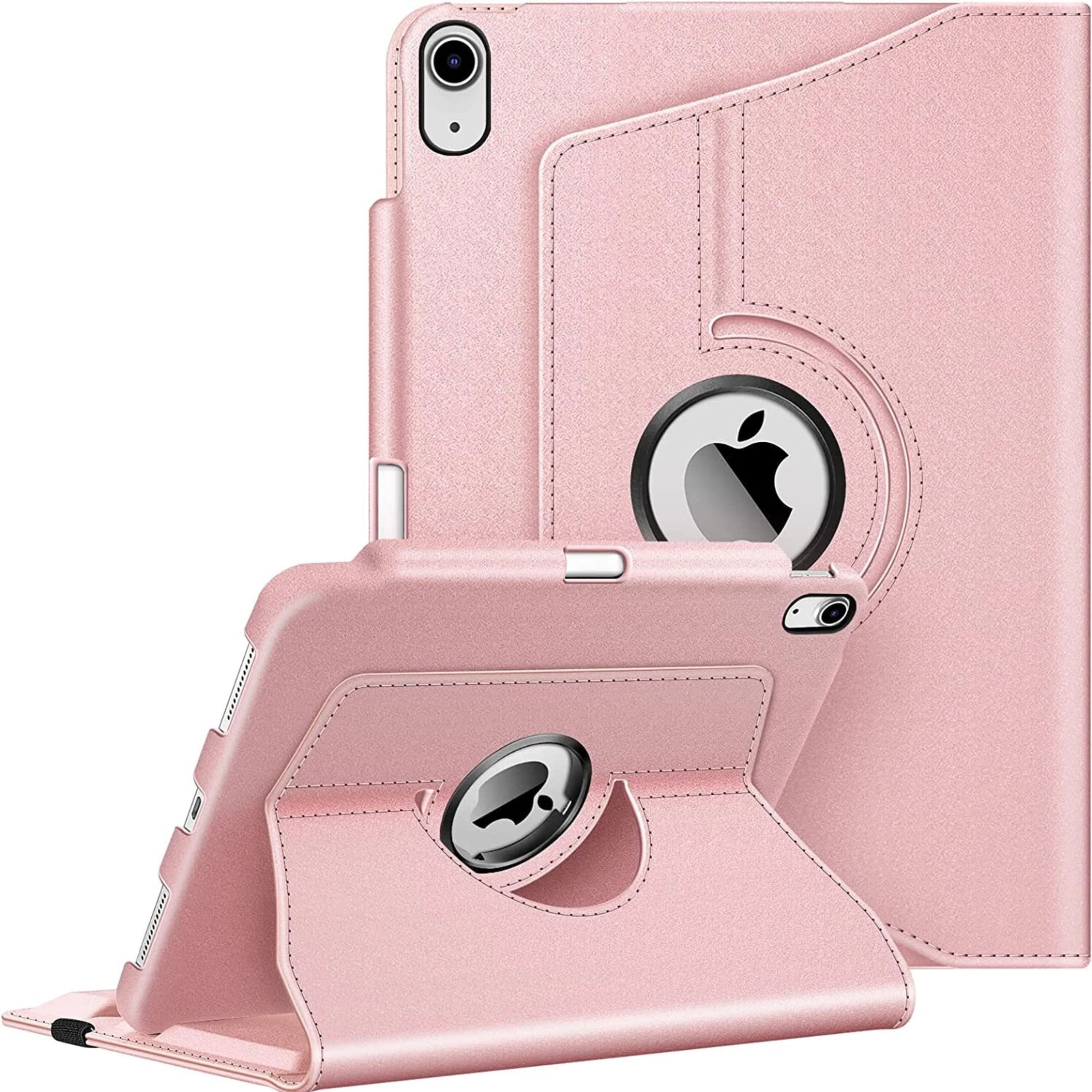 Kitcheniva - Smart Rotating Case For iPad A16 11th 2025 And iPad 10th 2022 Stand Cover - Rose Gold price history on PriceWatchPro