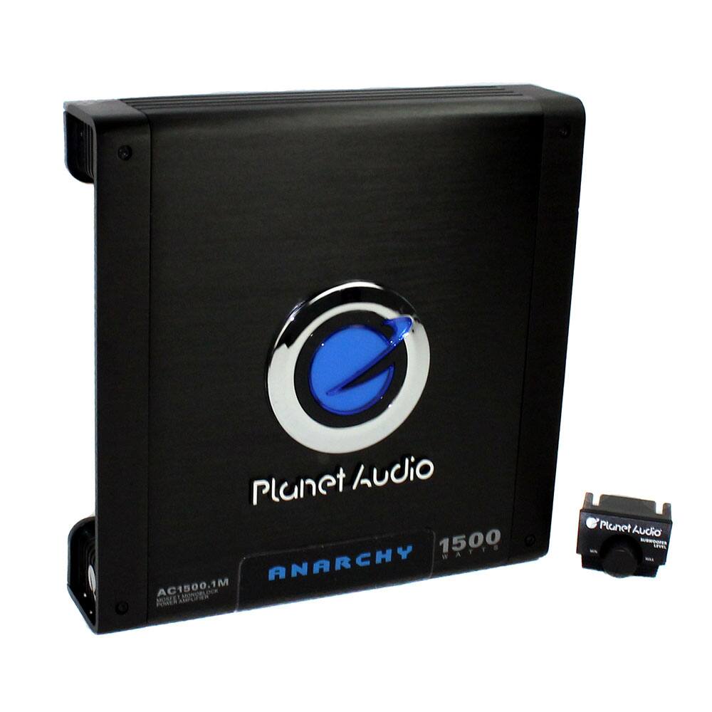 Planet Audio  
ANARCHY 1500  
AC1500.1M  
POWER AMPLIFIER