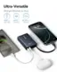 Ultra-Versatile Charge 3 Devices at Once: 45W Max. USB-C Cable, 45W Max. USB-C Port, 22.5W Max. USB-A Port. Charging Monday, September 9:41, 2% 15 baseus, 0 buseus.