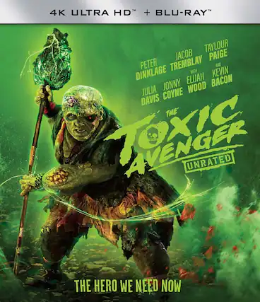 Front. The Toxic Avenger - 4K Blu-Ray.