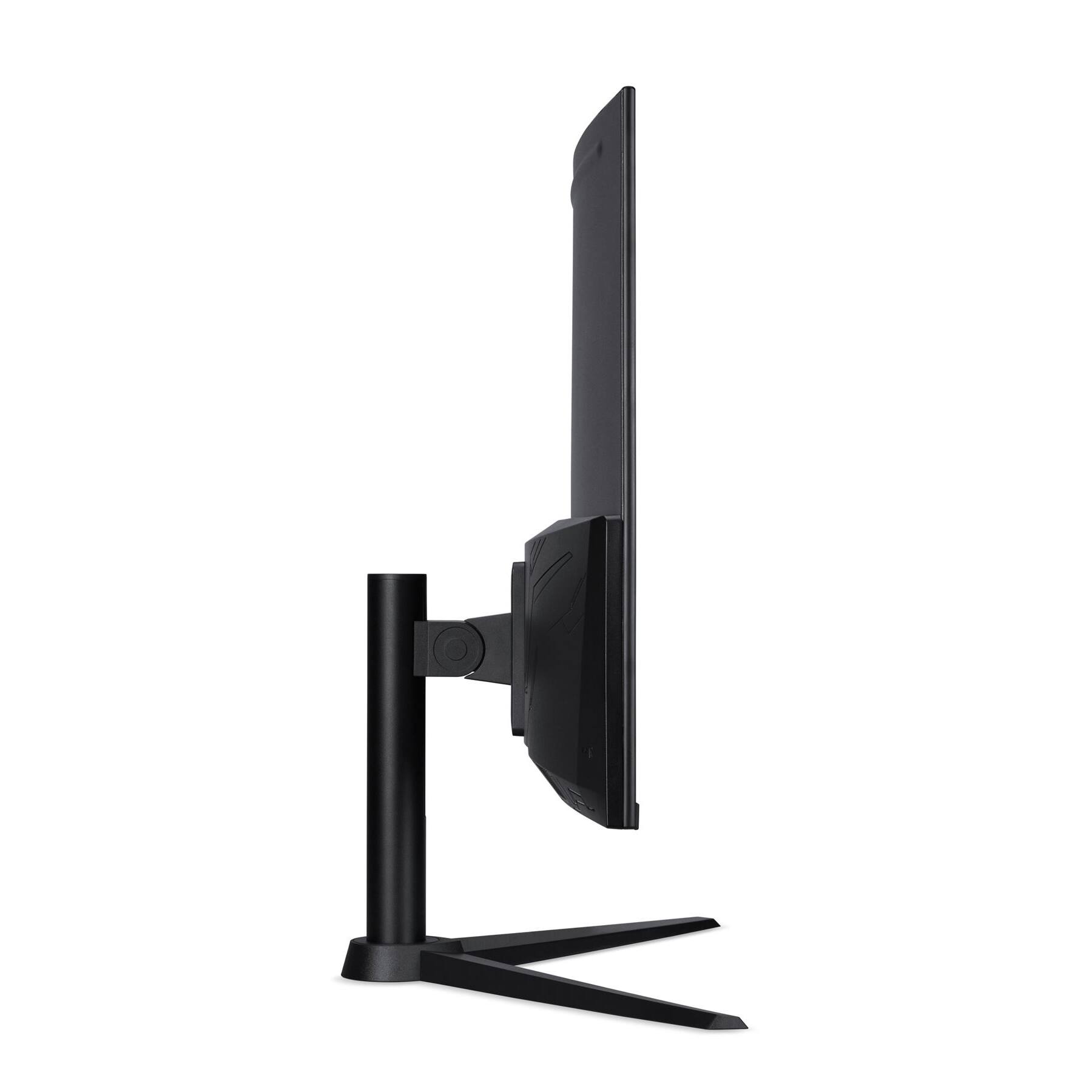 Back. Acer - Nitro XZ0 XZ320QU S3biiphx 31.5" Curved WQHD Gaming Monitor, 2560 x 1440, 180Hz, 1ms, VA - Black.