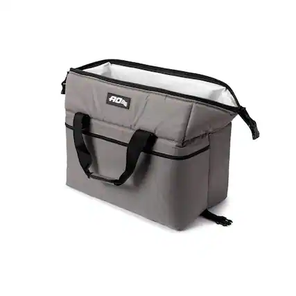 Front. AO Coolers - AO Coolers Original Canvas Series 48-Pack Soft Cooler (Charcoal) - Charcoal.