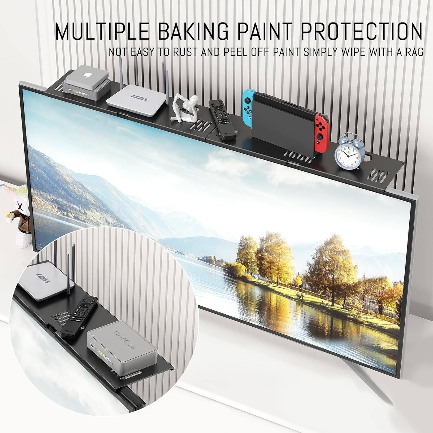 MULTIPLE BAKING PAINT PROTECTION  
NOT EASY TO RUST AND PEEL OFF PAINT SIMPLY WIPE WITH A RAG