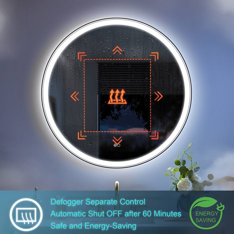 Defogger Separate Control  
Automatic Shut OFF after 60 Minutes  
Safe and Energy-Saving