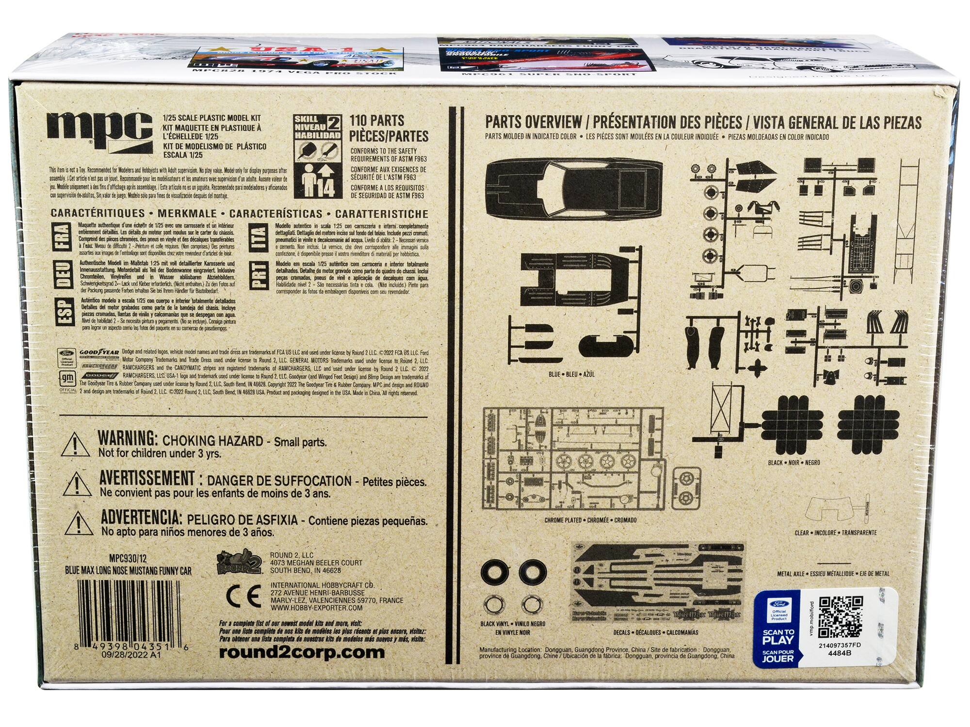 Sure, here is the corrected and grouped text from the image:

---

**MPC**

**1/25 SCALE PLASTIC MODEL KIT / KIT MAQUETTE EN PLASTIQUE À ÉCHELLE 1/25 / KIT DE MODELO DE PLÁSTICO A ESCALA 1/25**

This is a kit for modelers and hobbyists with advanced capabilities. It is only for adult hobbyists who are experienced in model assembly. This kit is not suitable for children. The model is designed for experienced modelers. It is not a toy. It is not a toy. It is not a toy. It is not a toy. It is not a toy. It is not a toy. It is not a toy. It is not a toy. It is not a toy. It is not a toy. It is not a toy. It is not a toy. It is not a toy. It is not a toy. It is not a toy. It is not a toy. It is not a toy. It is not a toy. It is not a toy. It is not a toy. It is not a toy. It is not a toy. It is not a toy. It is