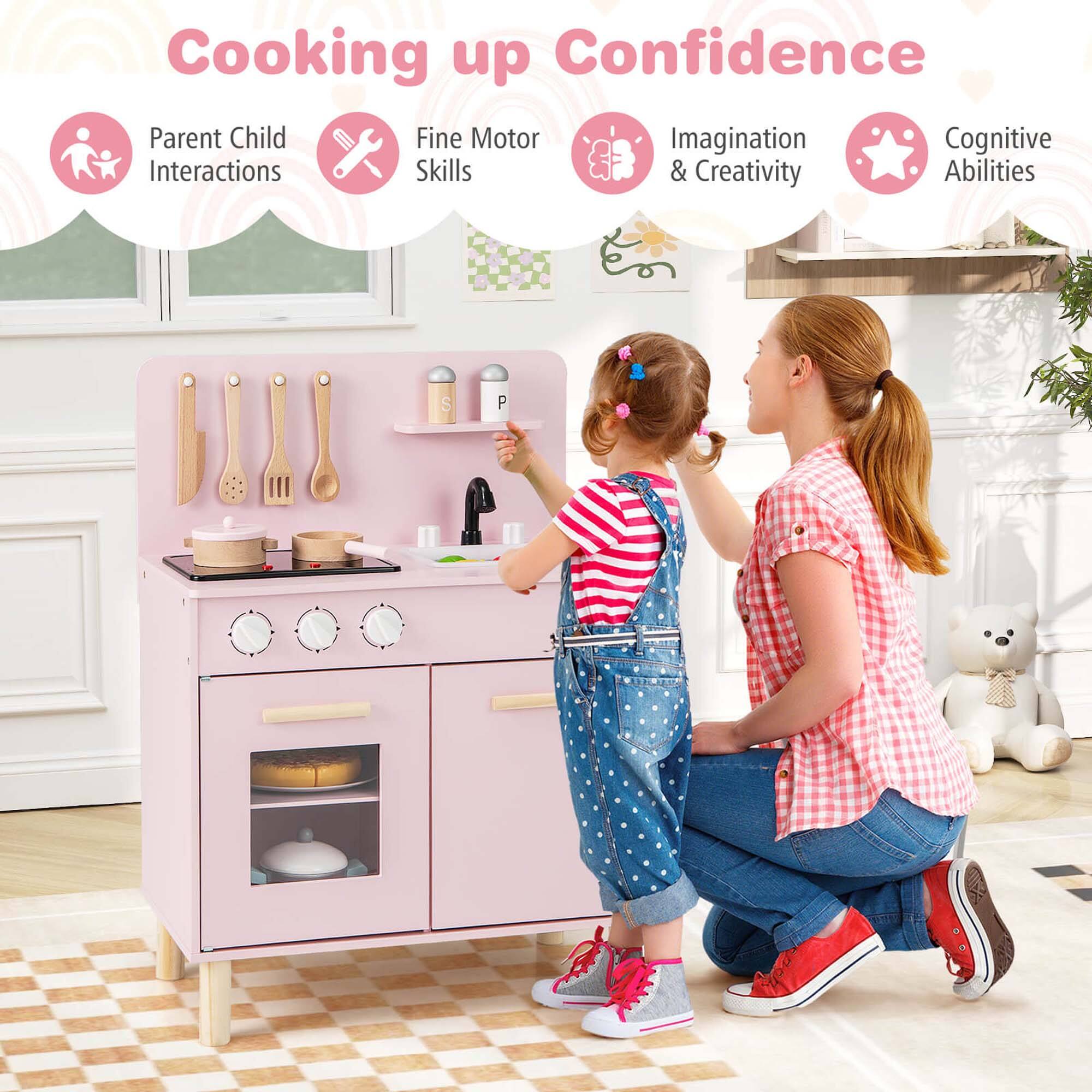 Cooking up Confidence

- Parent Child Interactions
- Fine Motor Skills
- Imagination & Creativity
- Cognitive Abilities