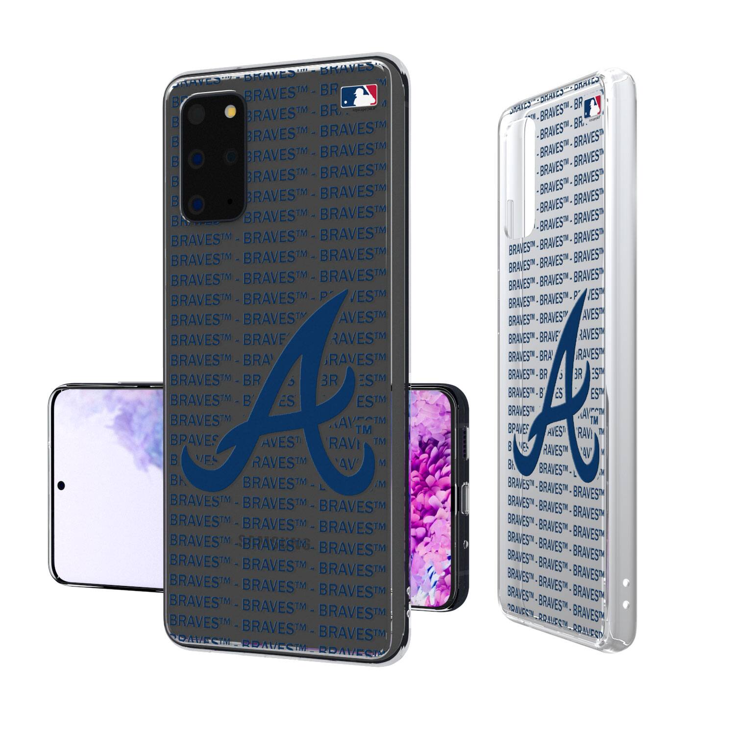 Keyscaper - MLB - Atlanta Braves Galaxy Text Backdrop Clear Case - S23 - Multicolor price history on PriceWatchPro