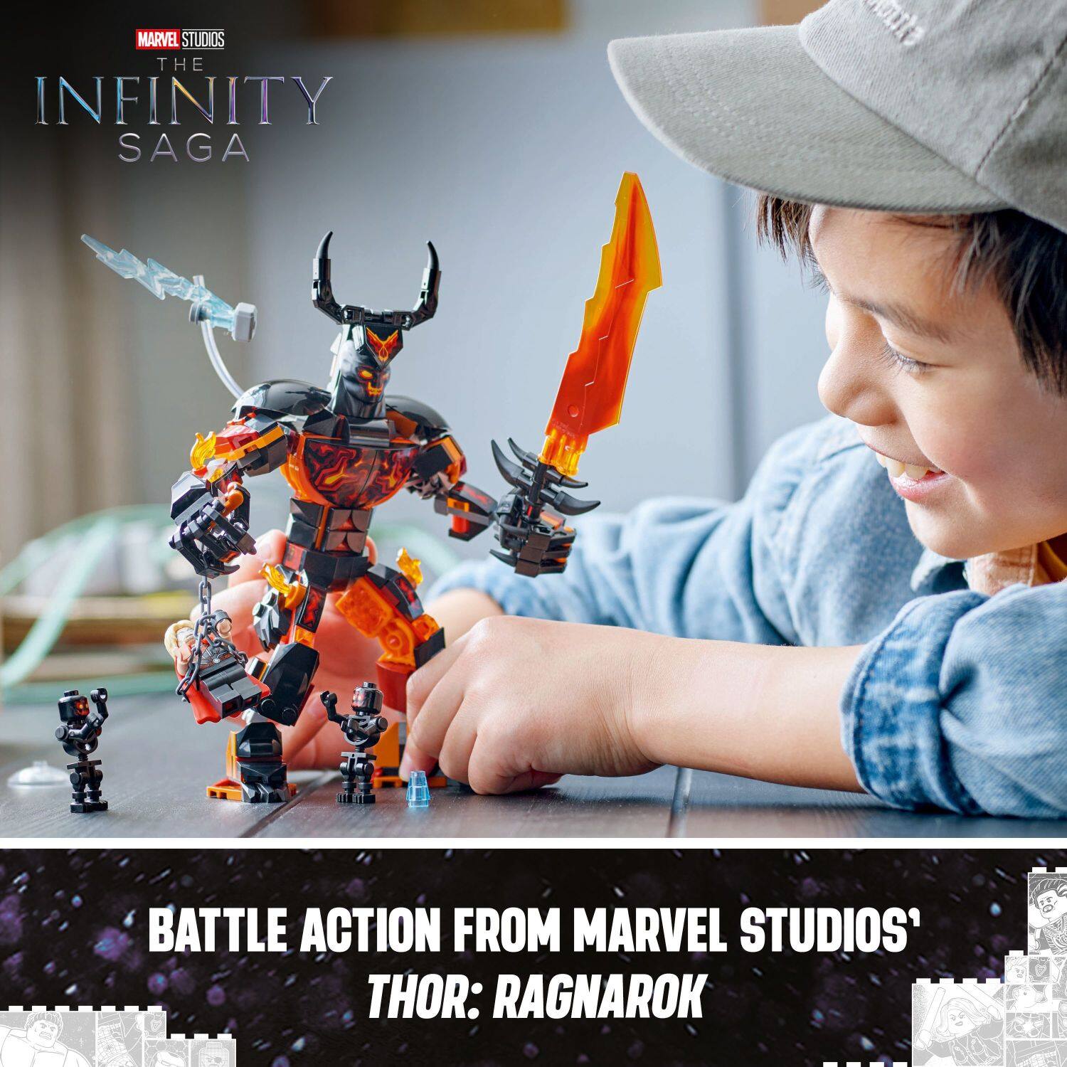 MARVEL STUDIOS THE INFINITY SAGA Battle Action from Marvel Studios' Thor: Ragnarok