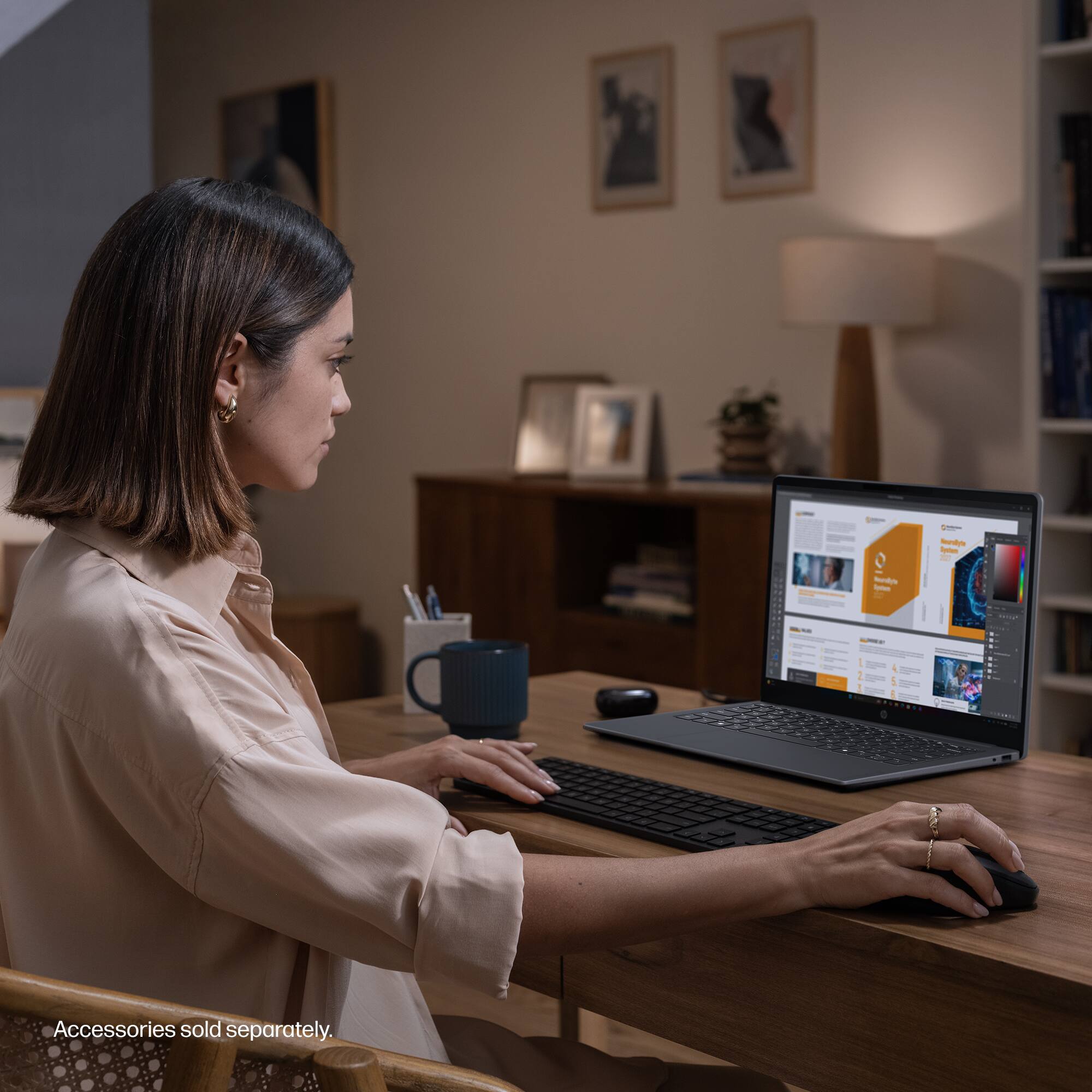 Accessories sold separately.