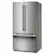 Alt View 9. KitchenAid - 36 in. Wide 24 cu. ft. French Door Counter-Depth Refrigerator with Interior Dispense - PrintShield Stainless.