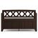 Left. Simpli Home - Amherst Entryway Storage Bench - Farmhouse Brown.