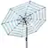 Front. Best Choice Products - Best Choice Products 10ft Solar LED Lighted Patio Umbrella w/ Tilt Adjustment, UV-Resistant Fabric - Striped Sky Blue - Striped Sky Blue.