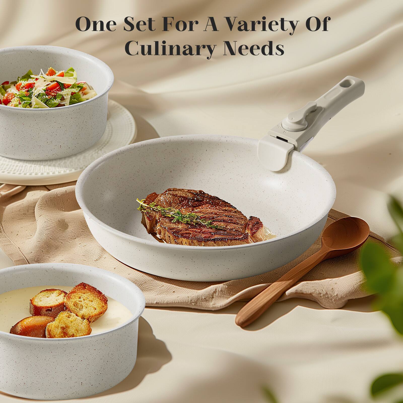 One Set For A Variety Of Culinary Needs