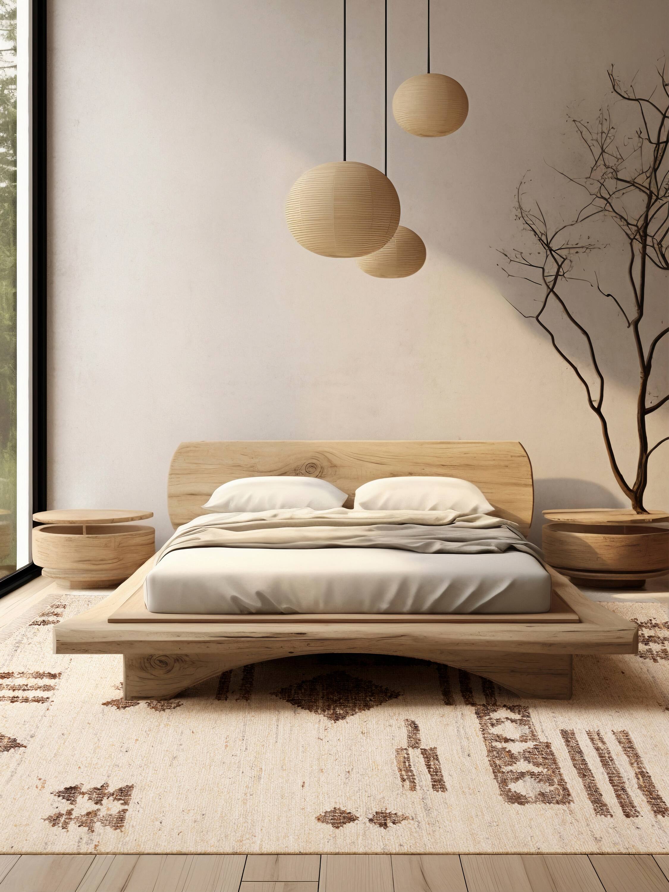 Back. GAURI KOHLI - Baltimore Rug - Shades of beige and brown.