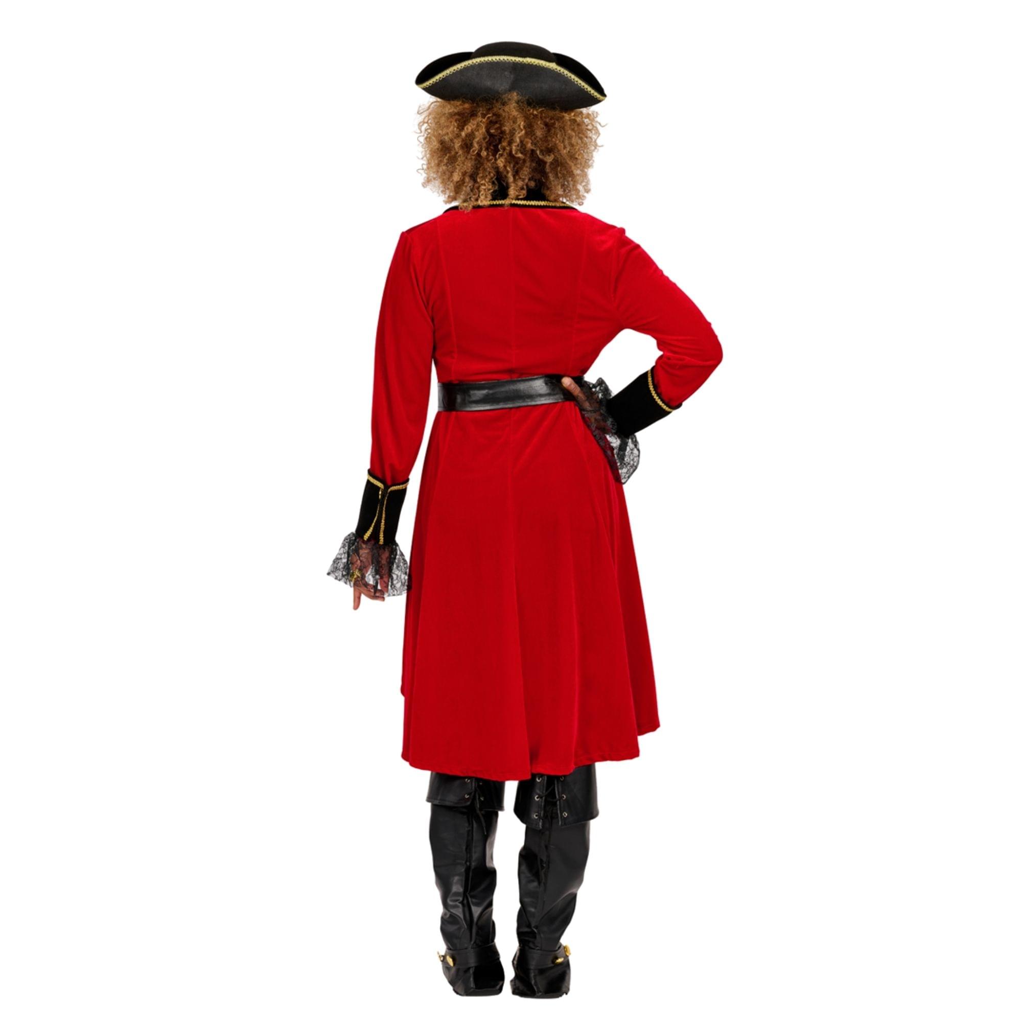 Alt View 10. Orion Costumes - Women Pirate Adult Costume Small - Red.