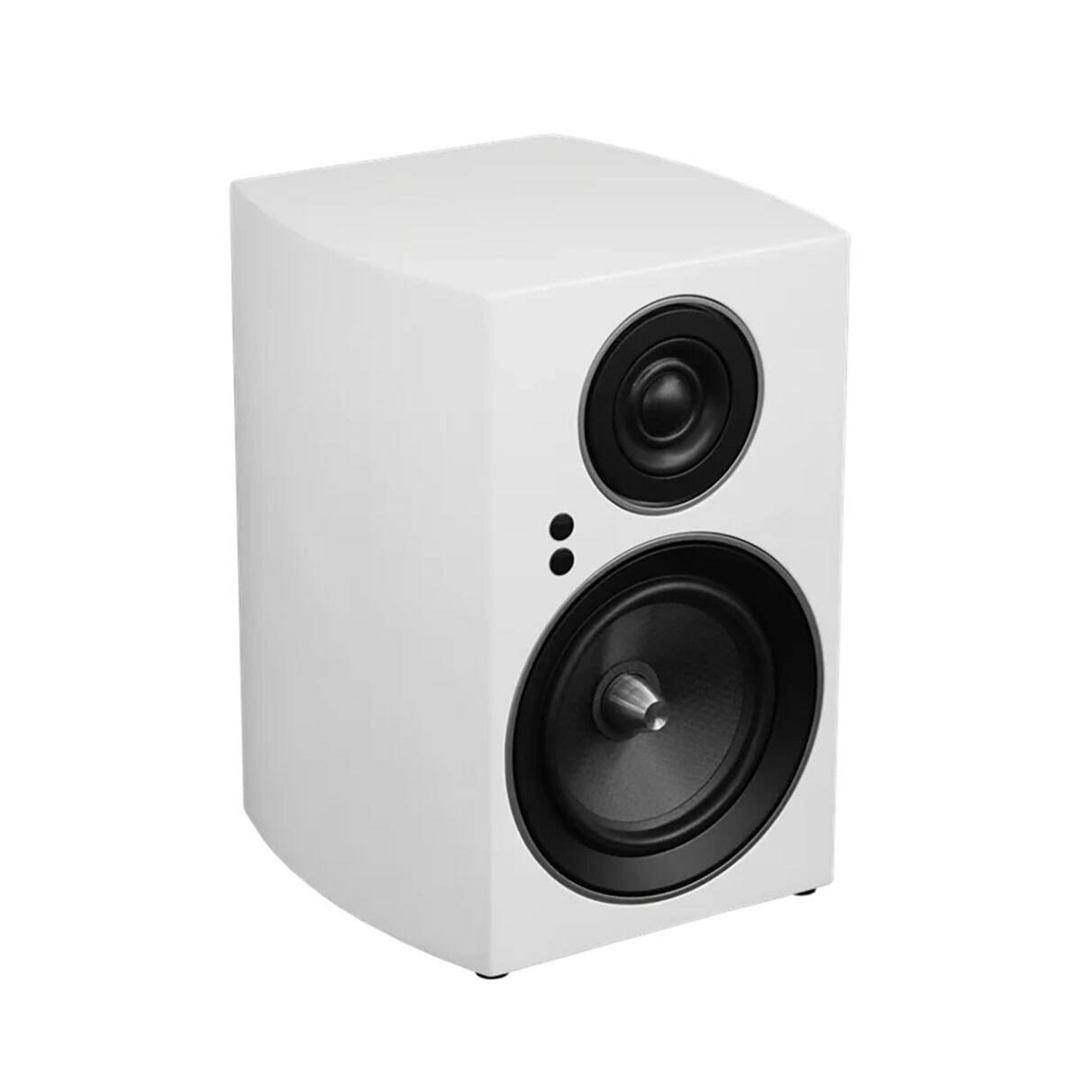 Alt View 7. Jamo - Jamo 2 Way Active BookshelfSpeaker High Gloss White.