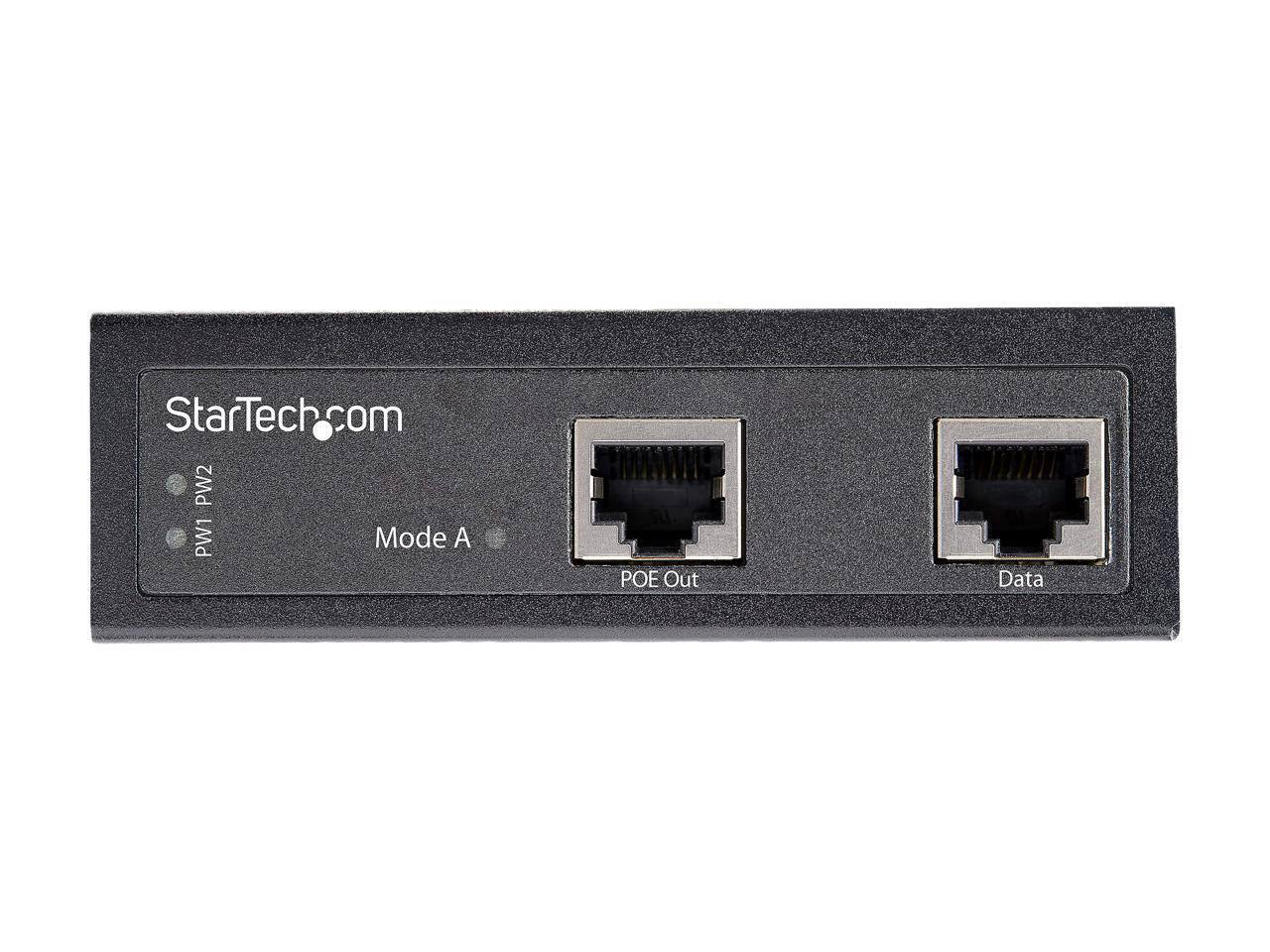 StarTech.com  
PW2 PW1  
Mode A  
POE Out  
Data