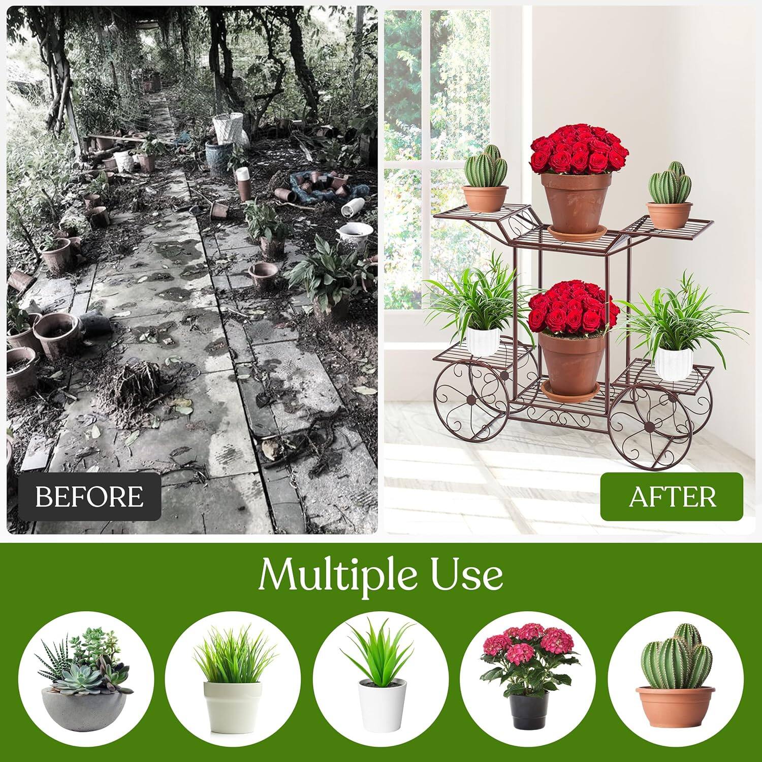 BEFORE  
AFTER  

Multiple Use