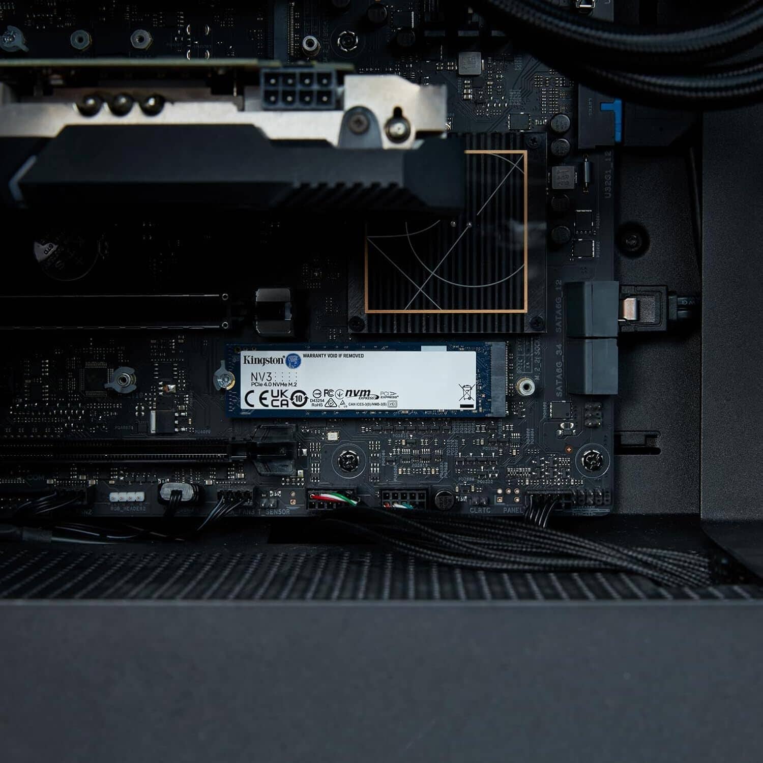 Kingston NV3 M.2 2280 1TB PCIe 4.0 x4 NVMe Internal Solid State