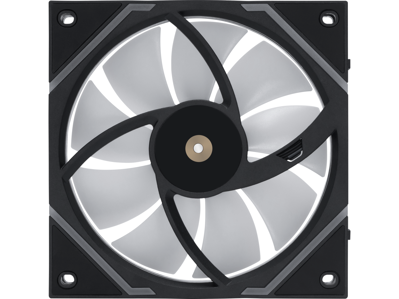 Alt View 6. MSI - MSI MPG EZ120R ARGB 3fan/pack, Magnetic Connection, Mystic Light Sync, Exclusive Fluid Dynamic Bearing Structure - ARGB.