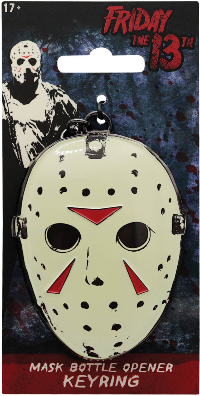 PopMarket - Friday the 13th - Hockey Mask Bottle Opener Keyring - COLLECTIBLES - Multicolor price history on PriceWatchPro
