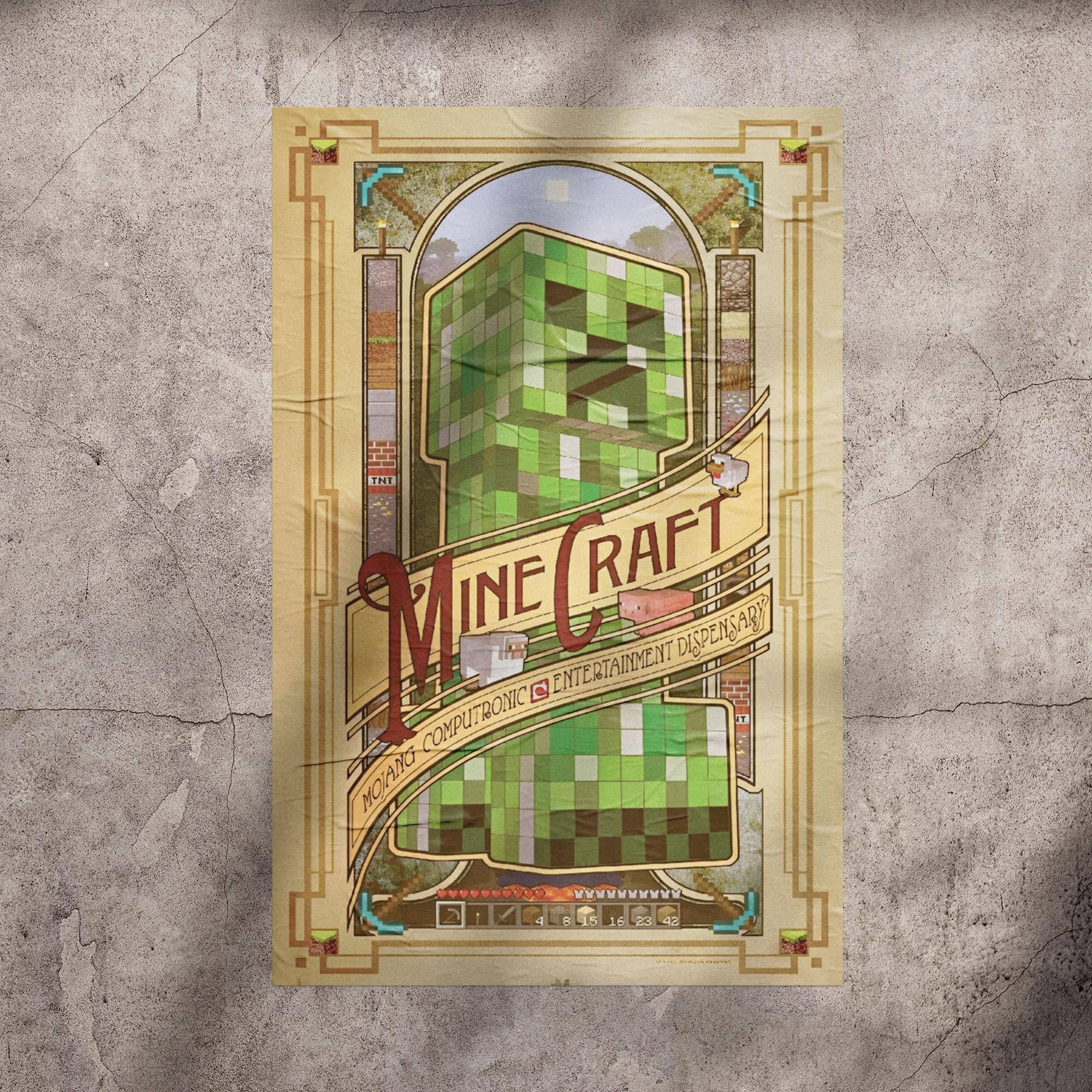 MINECRAFT IN ENTERTAINMENT DISPENSARY COMPUTRONIC MOJANG