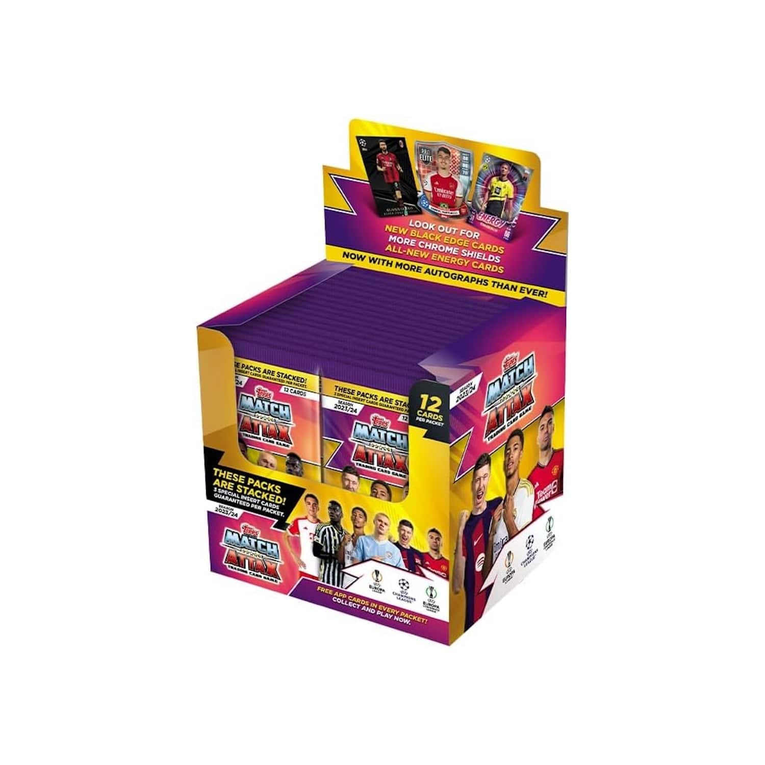 Topps - Match Attax 23/24 Booster Box - 36 Packs [432 Cards] 2023/2024 price history on PriceWatchPro