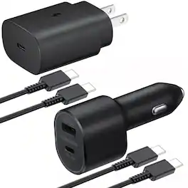 Kitcheniva - Premium Charger Bundle Samsung USB-C Fast Charge 6 Ft 4 Pack