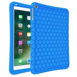 Stock Preferred - iPad 9.7" 5th 2017 / 6th 2018 / iPad Air Silicone Case Kids Cover Skin - Blue