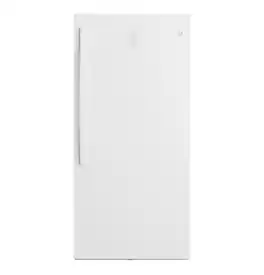 GE - 14.3 Cu. Ft. Garage Ready Convertible Upright Freezer - White
