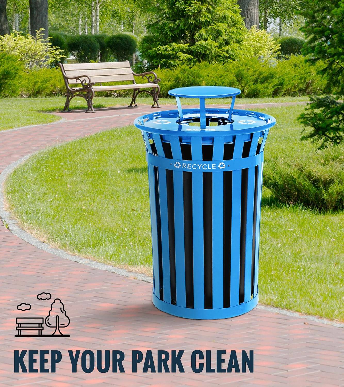 KEEP YOUR PARK CLEAN RECYCLE