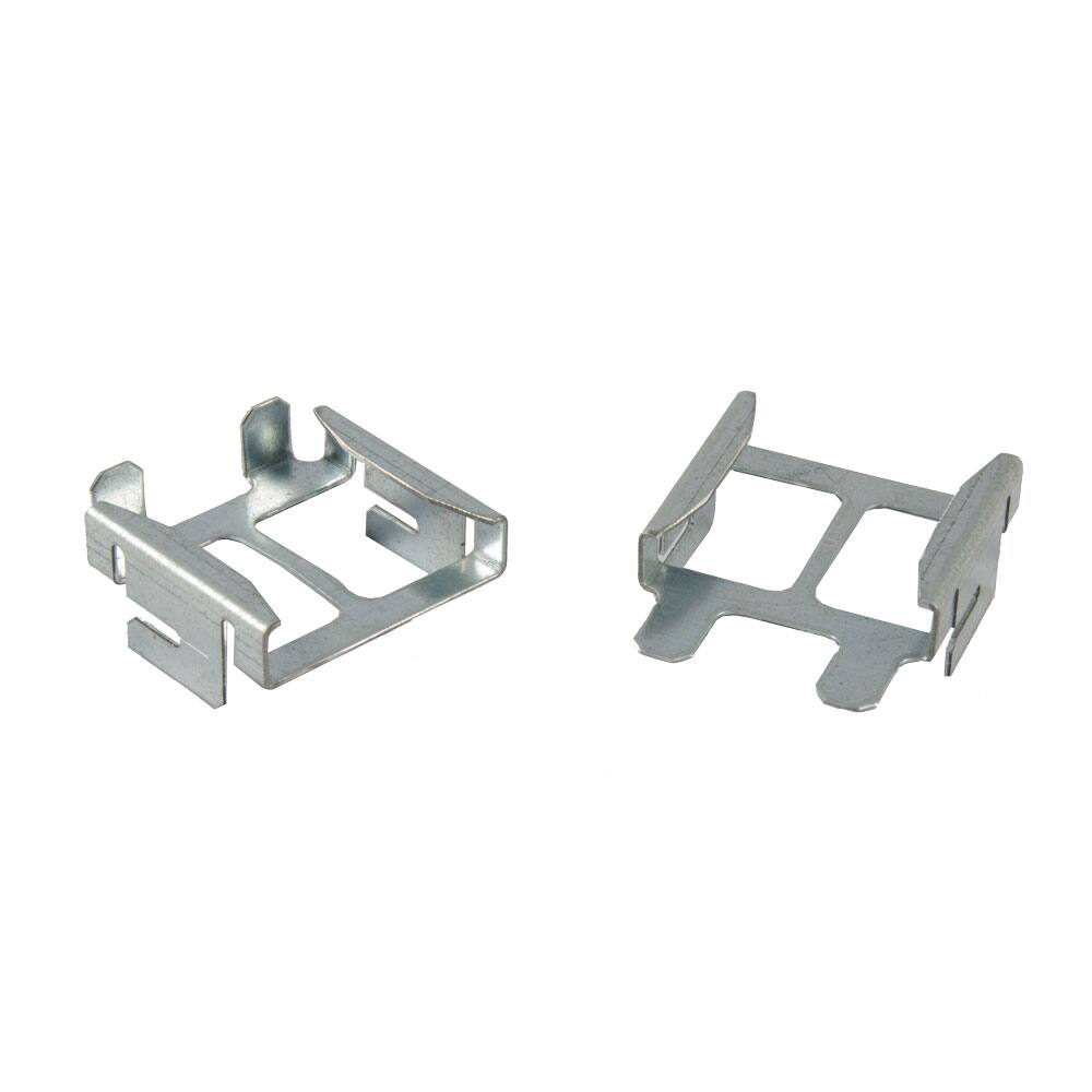 Alt View 1. RackSolutions - RackSolutions Vertical Power Strip Hook Brackets for 111 Open Frame Rack Vertical Cable Bar - Black.