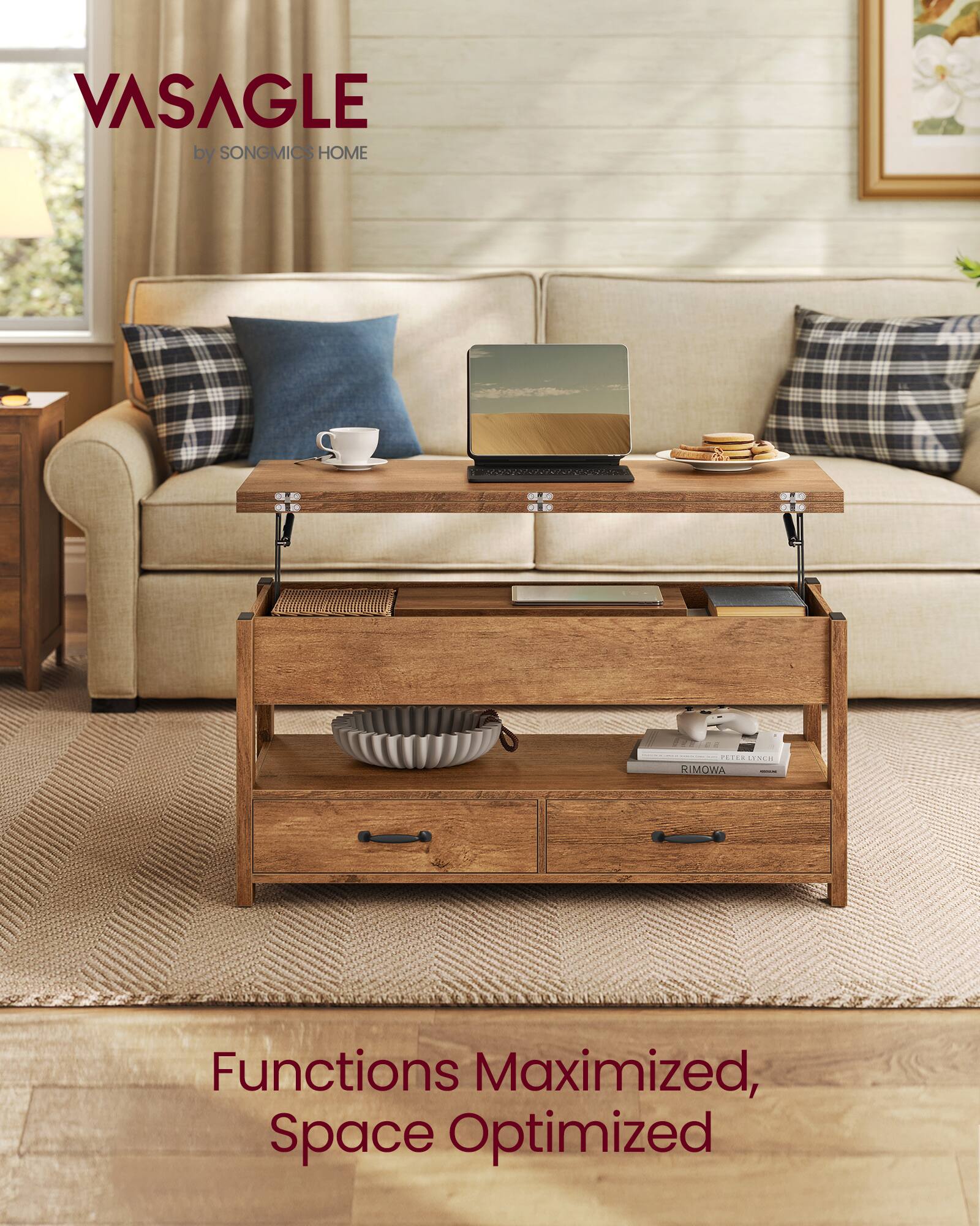 VASAGLE by SONGMICS HOME

Functions Maximized, Space Optimized