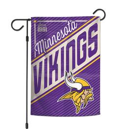WinCraft - Minnesota Vikings 2-Sided 12'' x 18'' Garden Flag - Multicolor