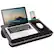 Front. LapGear - Home Office Pro Lap Desk for 15.6" Laptop - Gray Woodgrain.