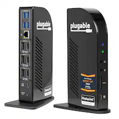 LNB Socge plugable plugable DISPLAY 3 COP aY N aL - HCM DISPLAY 2 CIM LAM N DP - HOM DISPLAY 1 AT MCCE - - HDM 1OOW 0-60 VOE DisplayLink) a De Ru How-To Geek BEST OF 2025 plugable UG-ULTCAK DisplayLink Plug and Display 50 Cart PD 20