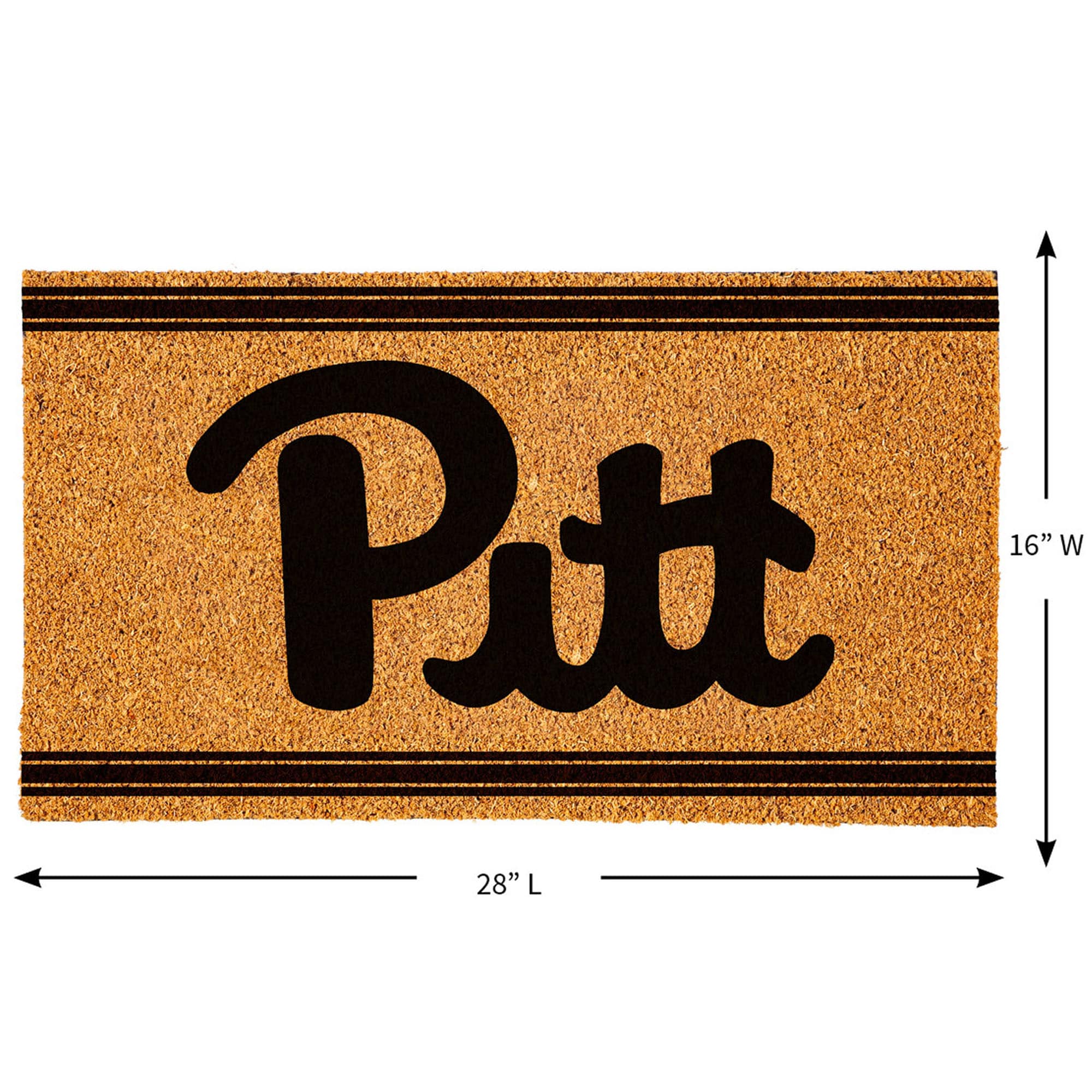 Pitt  
16" W x 28" L