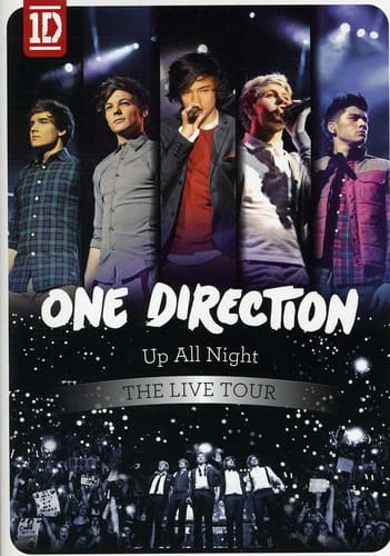 Front. One Direction - One Direction: Up All Night: The Live Tour   - DVD.