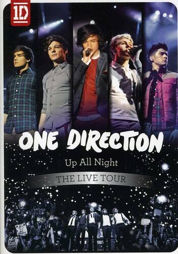 Front. One Direction - One Direction: Up All Night: The Live Tour   - DVD.