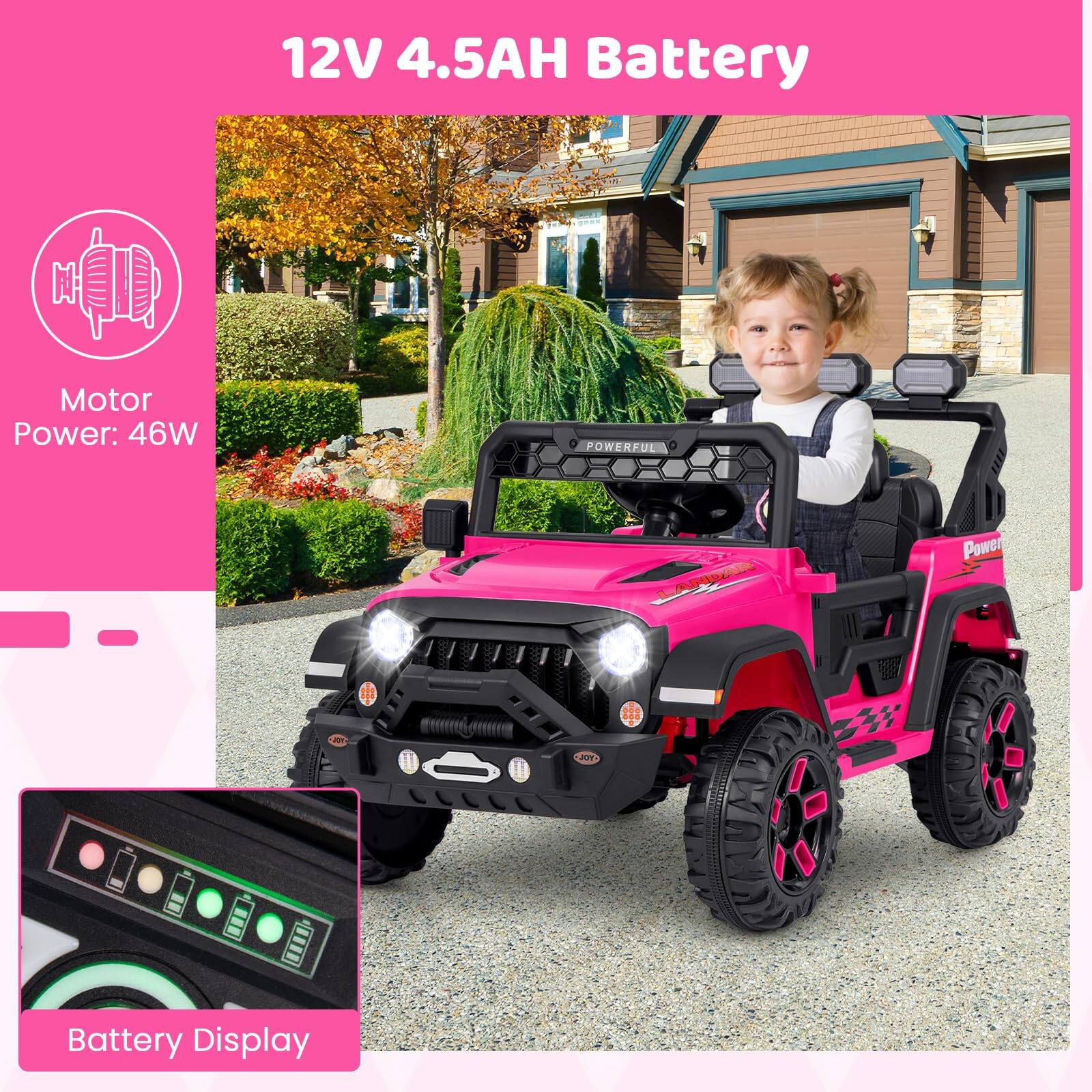 12V 4.5AH Battery, Motor Power: 46W, Battery Display