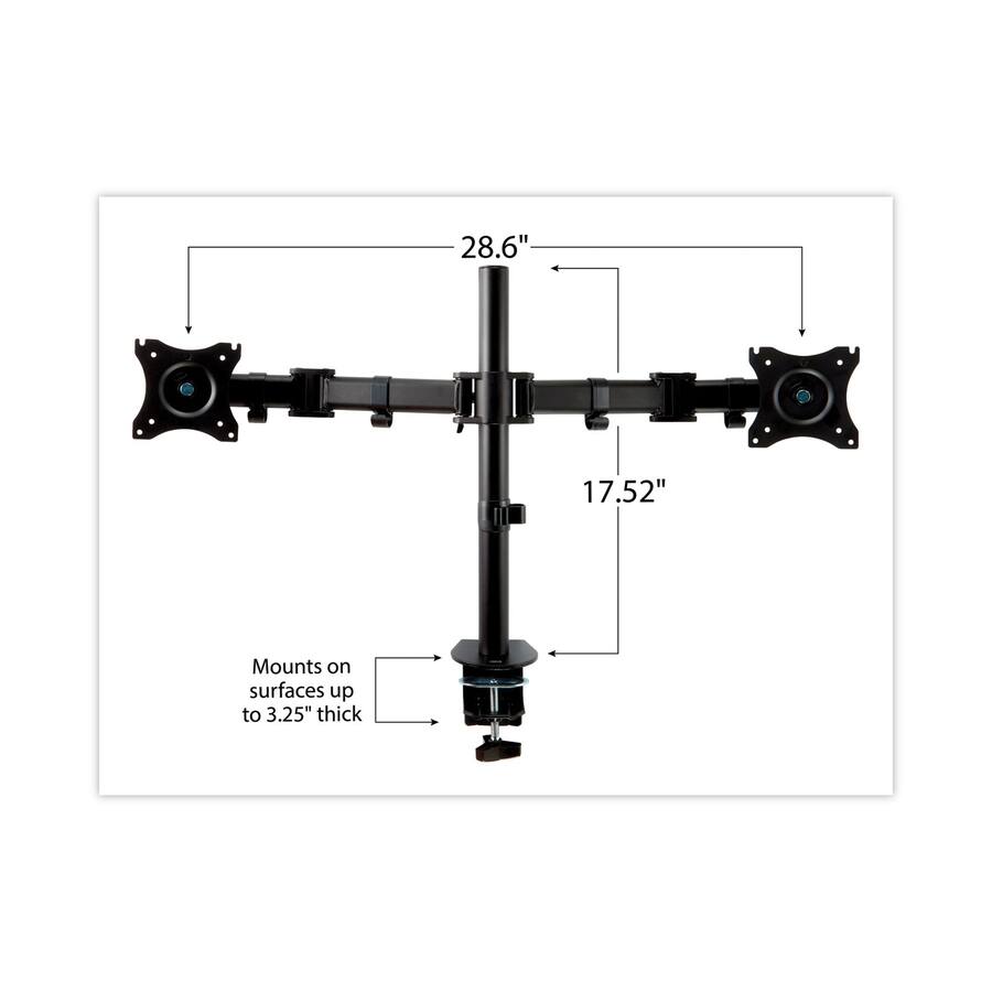 360 Monitor Hand Rotation 3M 360 Degree Rotation +45 Degree/ 45 Degree Tilt 90 Degree Pan Dual ...