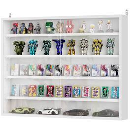 Homcom - 5-Tier Display Cabinet - White