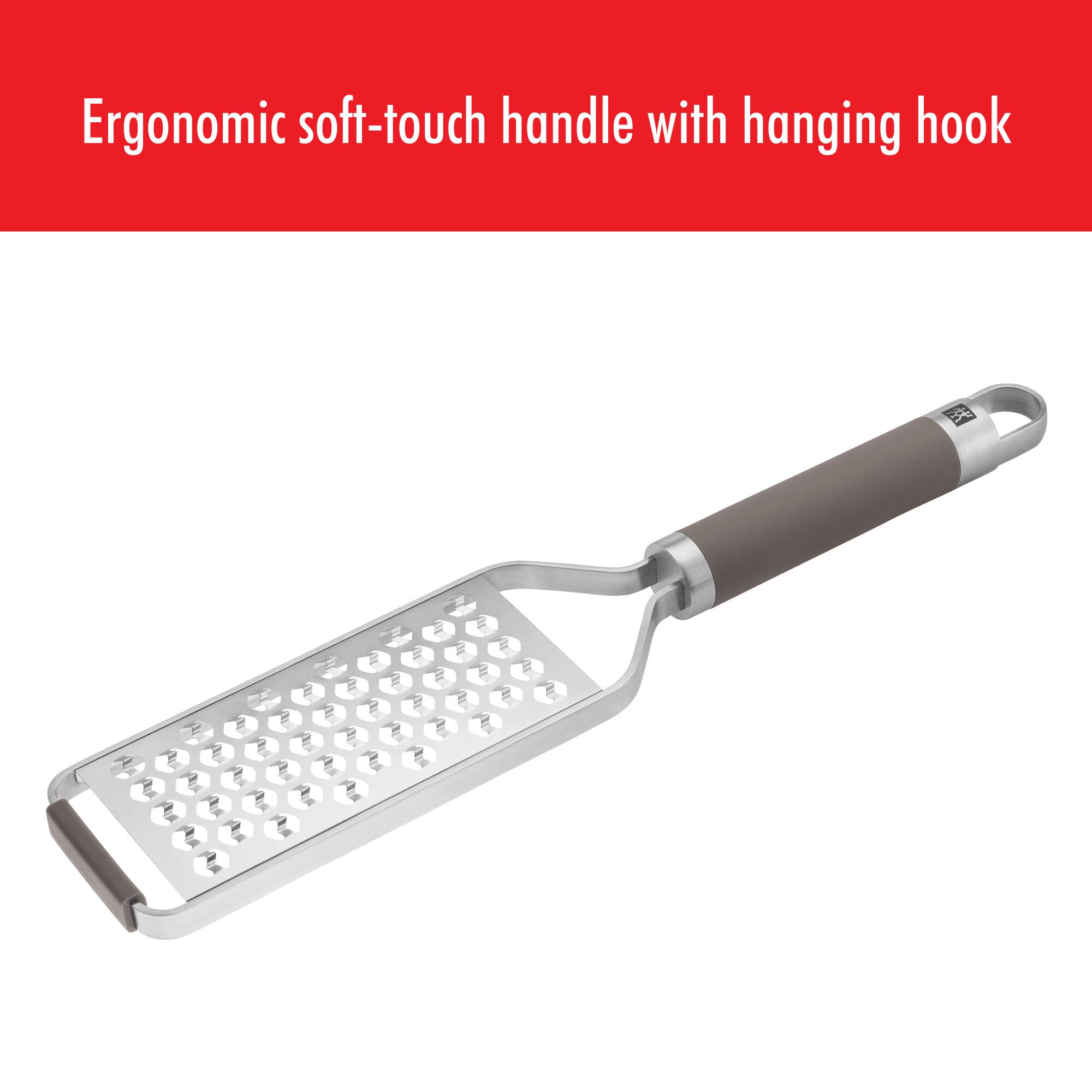 Ergonomic soft-touch handle with hanging hook