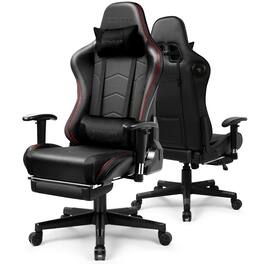 GTPlayer - Music Video Gaming Chair with Speaker Office Computer Chairs - Black