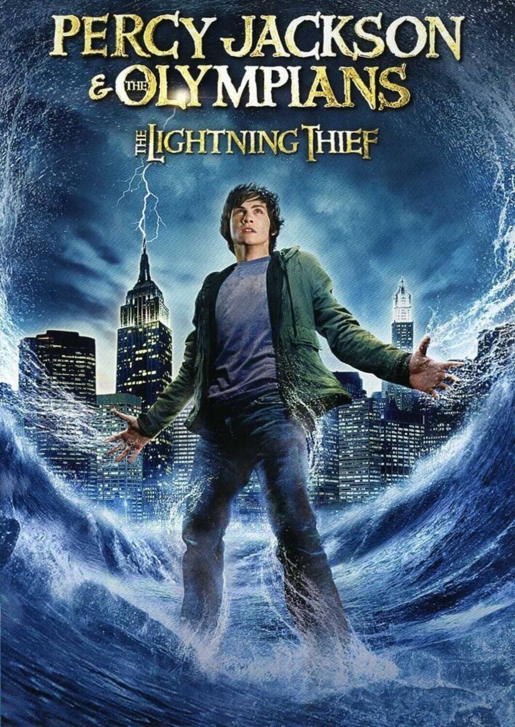Front. Percy Jackson and the Olympians: The Lightning Thief   - DVD.