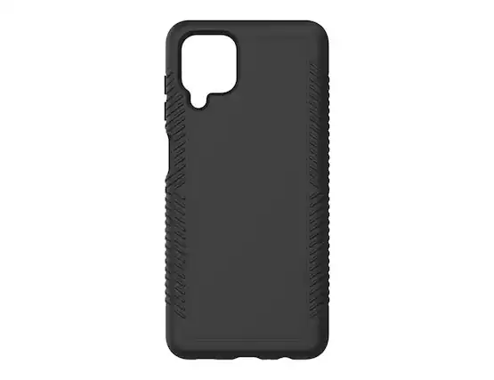 Front. Body Glove - Body Glove Zigzag Black Case for Samsung Galaxy A12 - Black.