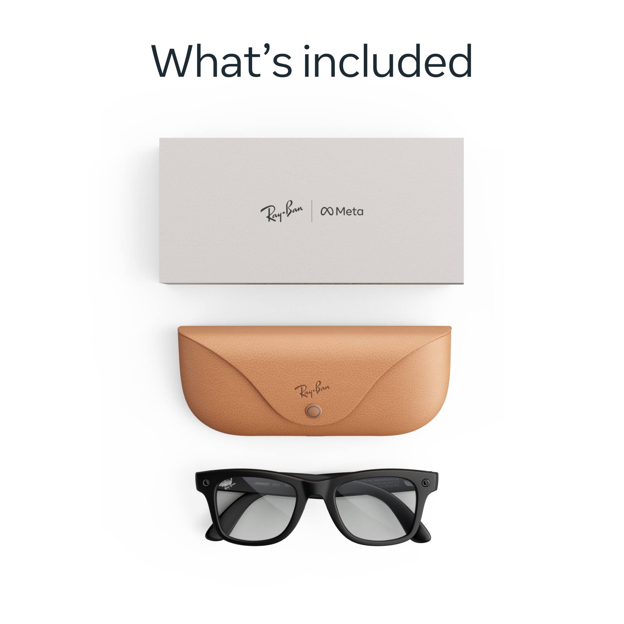 What's included

Ray-Ban x Meta