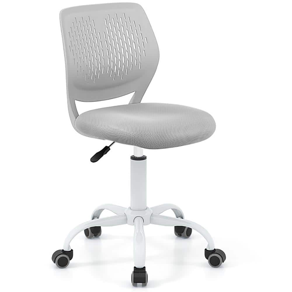Kadyn - Office Chair, Ergonomic Desk Chairs,Computer Chair,Ergonomic Children Study Chair with Adjustable Height-Gray - Green