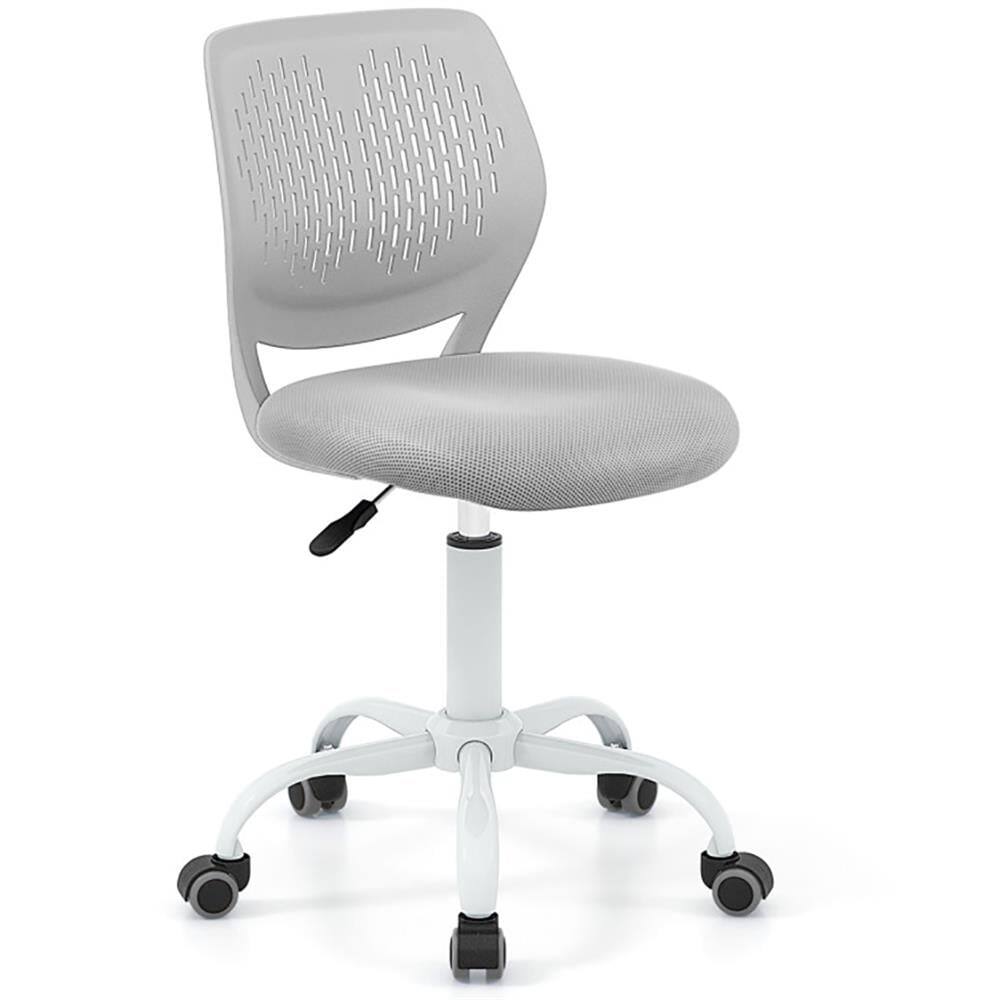 Front. Kadyn - Office Chair, Ergonomic Desk Chairs,Computer Chair,Ergonomic Children Study Chair with Adjustable Height-Gray - Green.