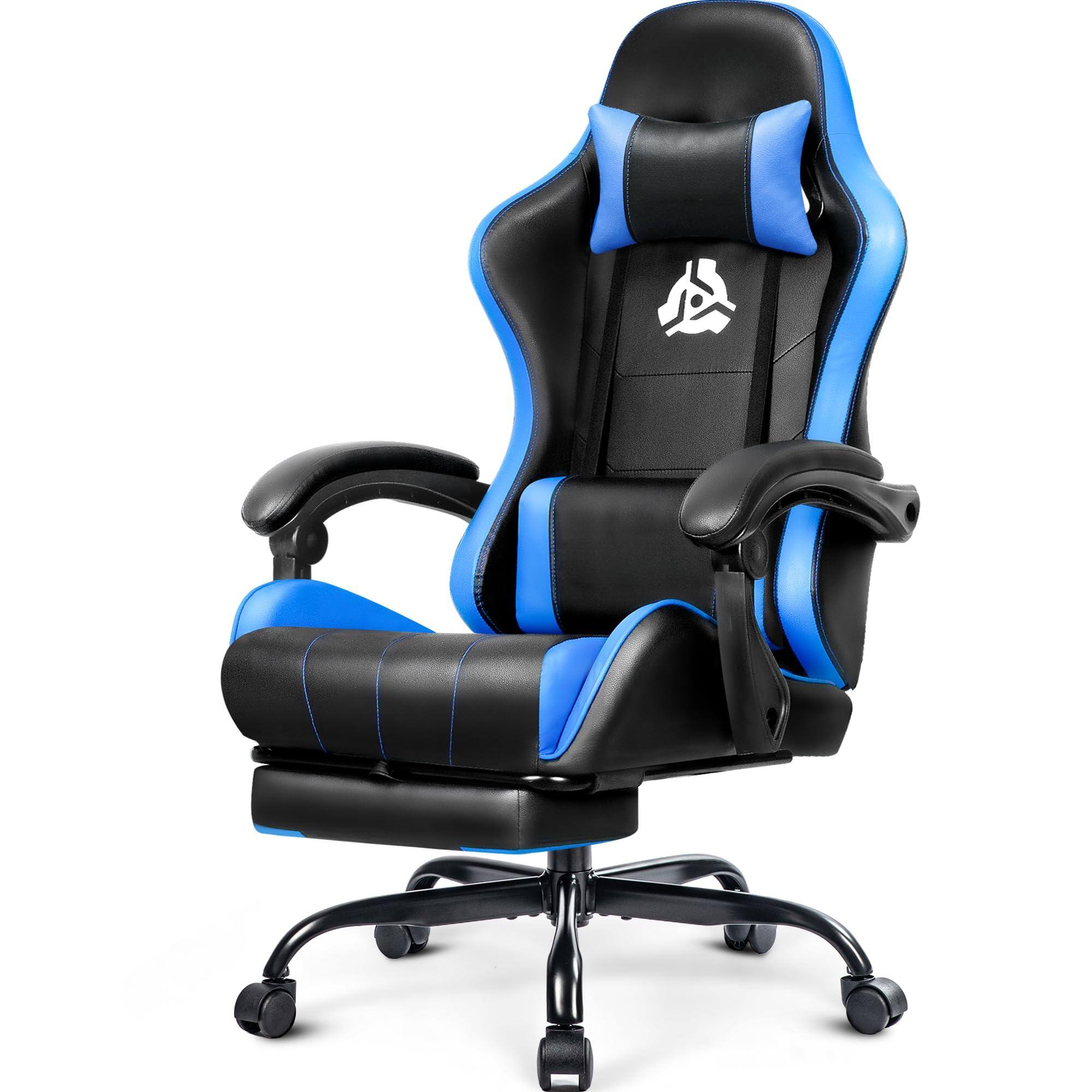 Leather Blue Faux Leather